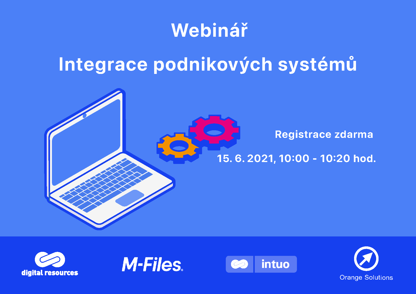 Pozvánka na webinář, 15. 6. 2021 CZ